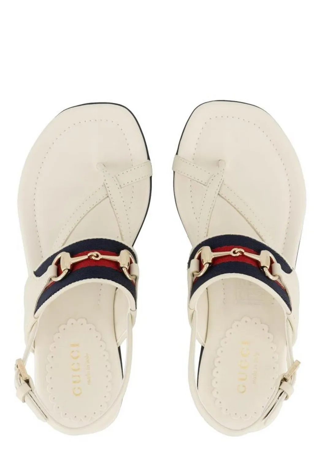 Gucci Kids Web Detailed Sandals