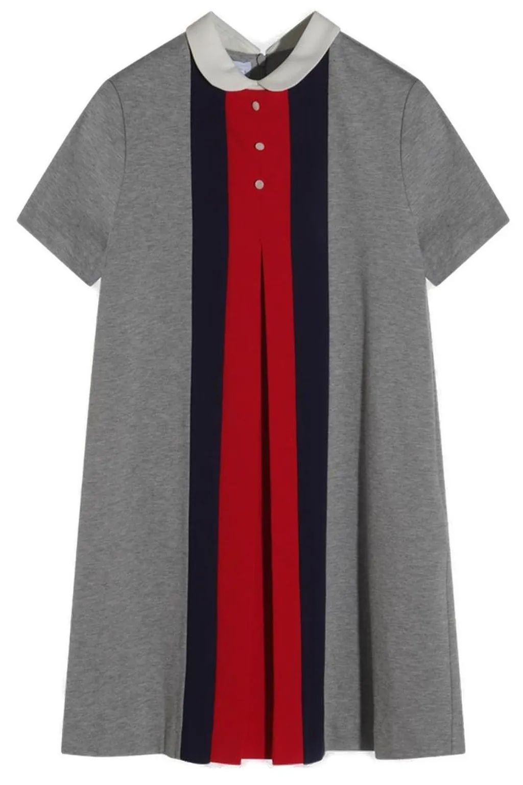 Gucci Kids Short Sleeved Flared Dress