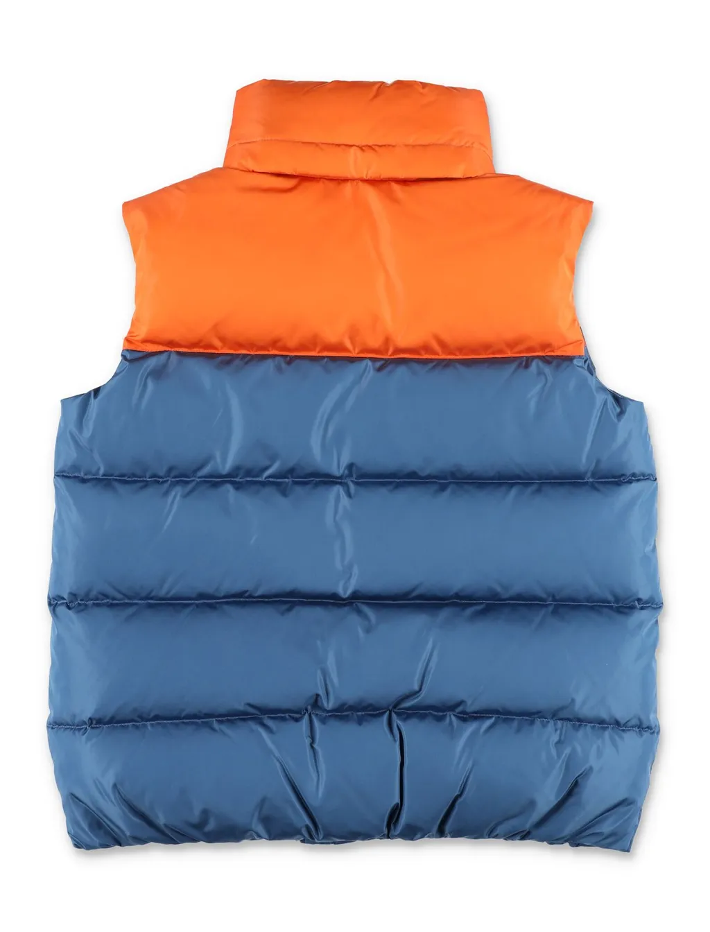 Gucci Kids Web-Stripe High Neck Sleeveless Gilet