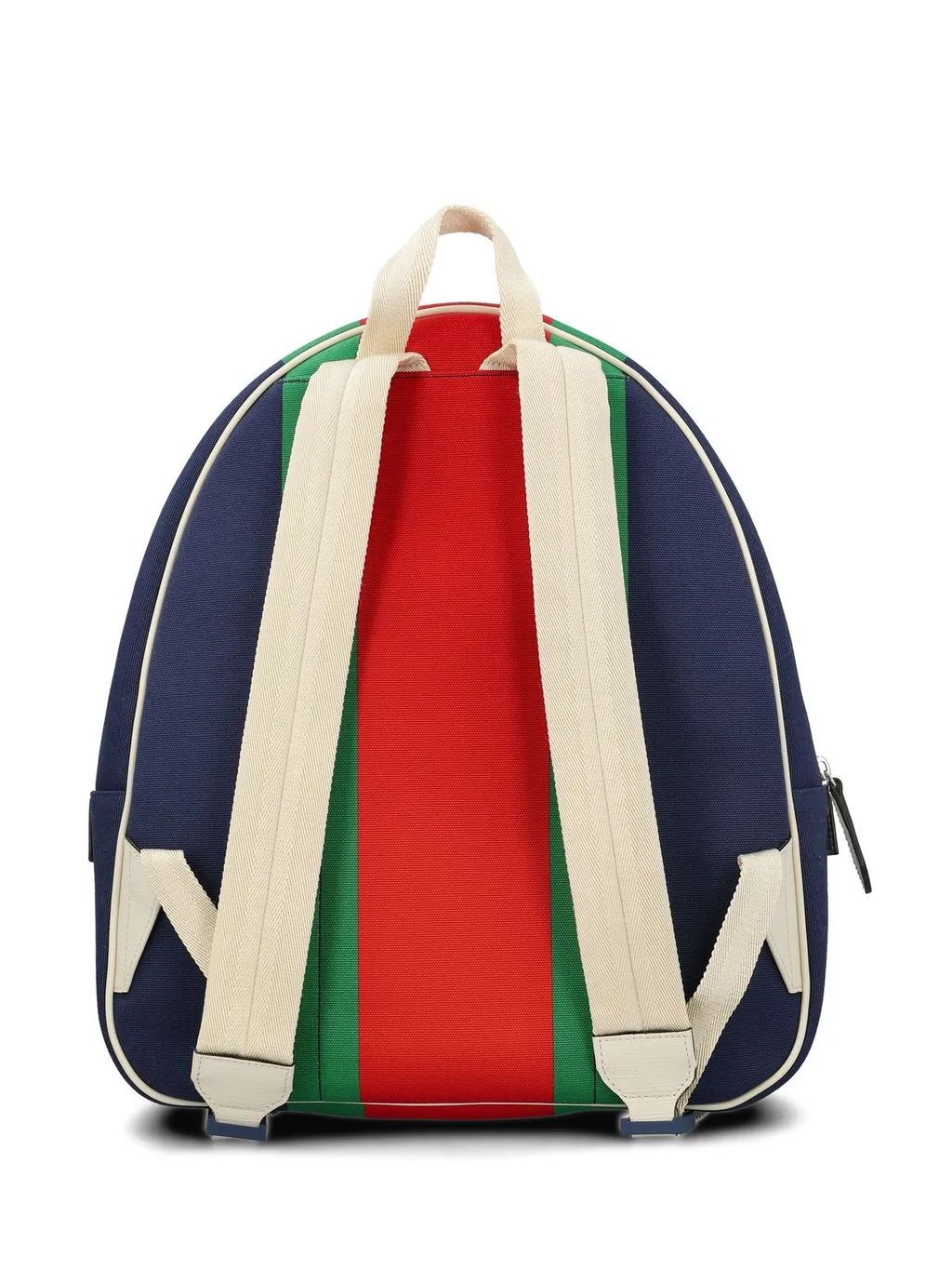 Gucci Kids Logo Patch Zip-Up Backpack