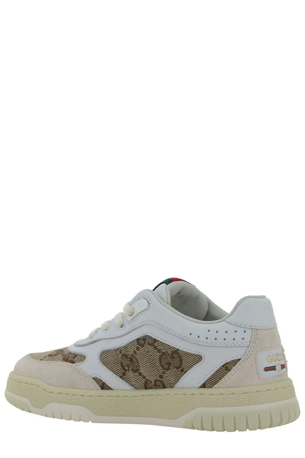 Gucci Kids Re-Web Lace-Up Sneakers