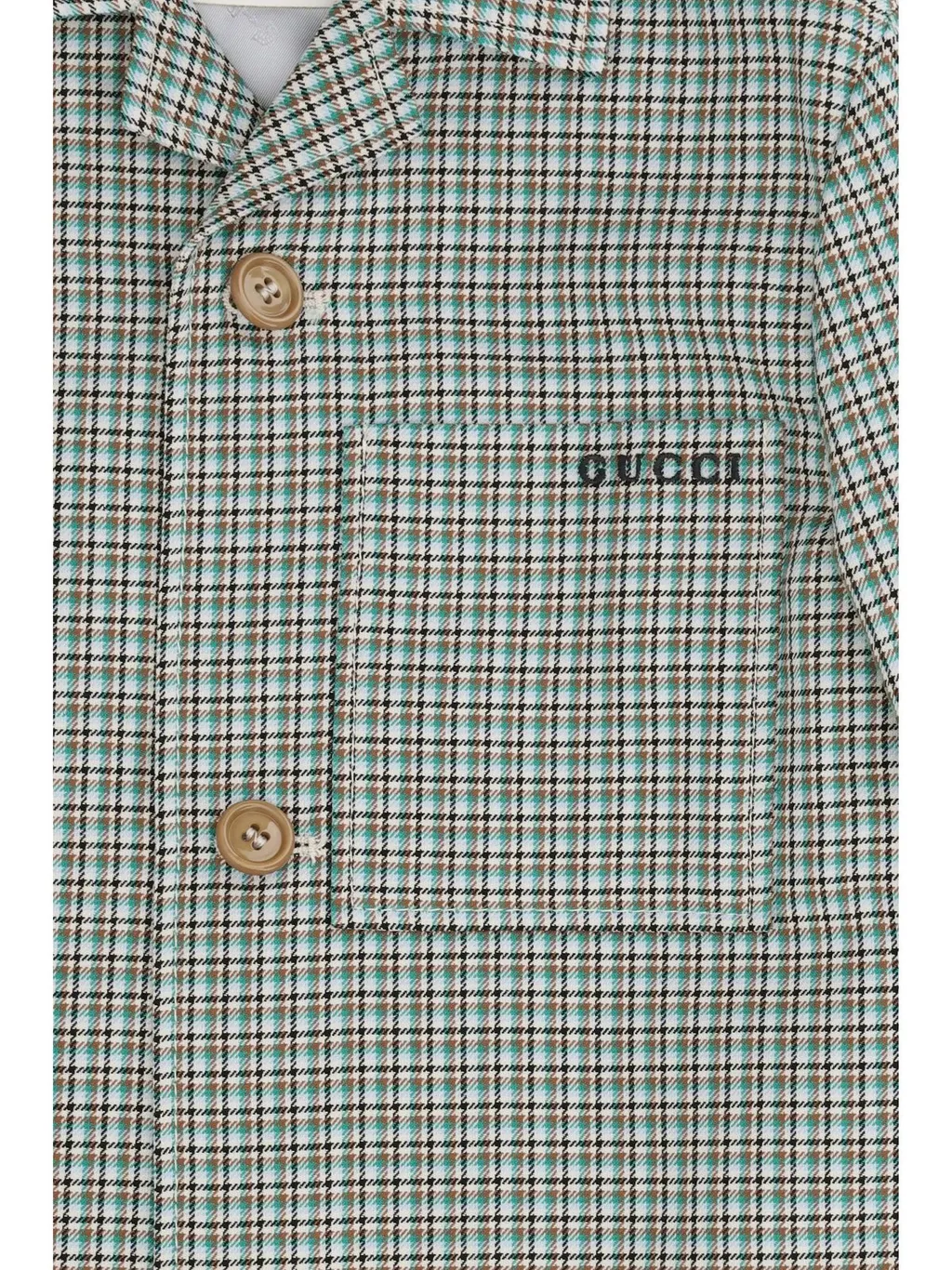 Gucci Kids Plaid Checked Jacket