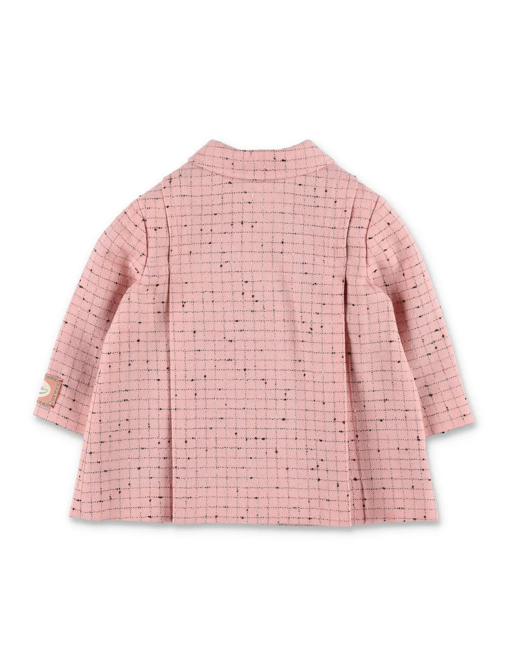 Gucci Kids Checked Long-Sleeved Coat