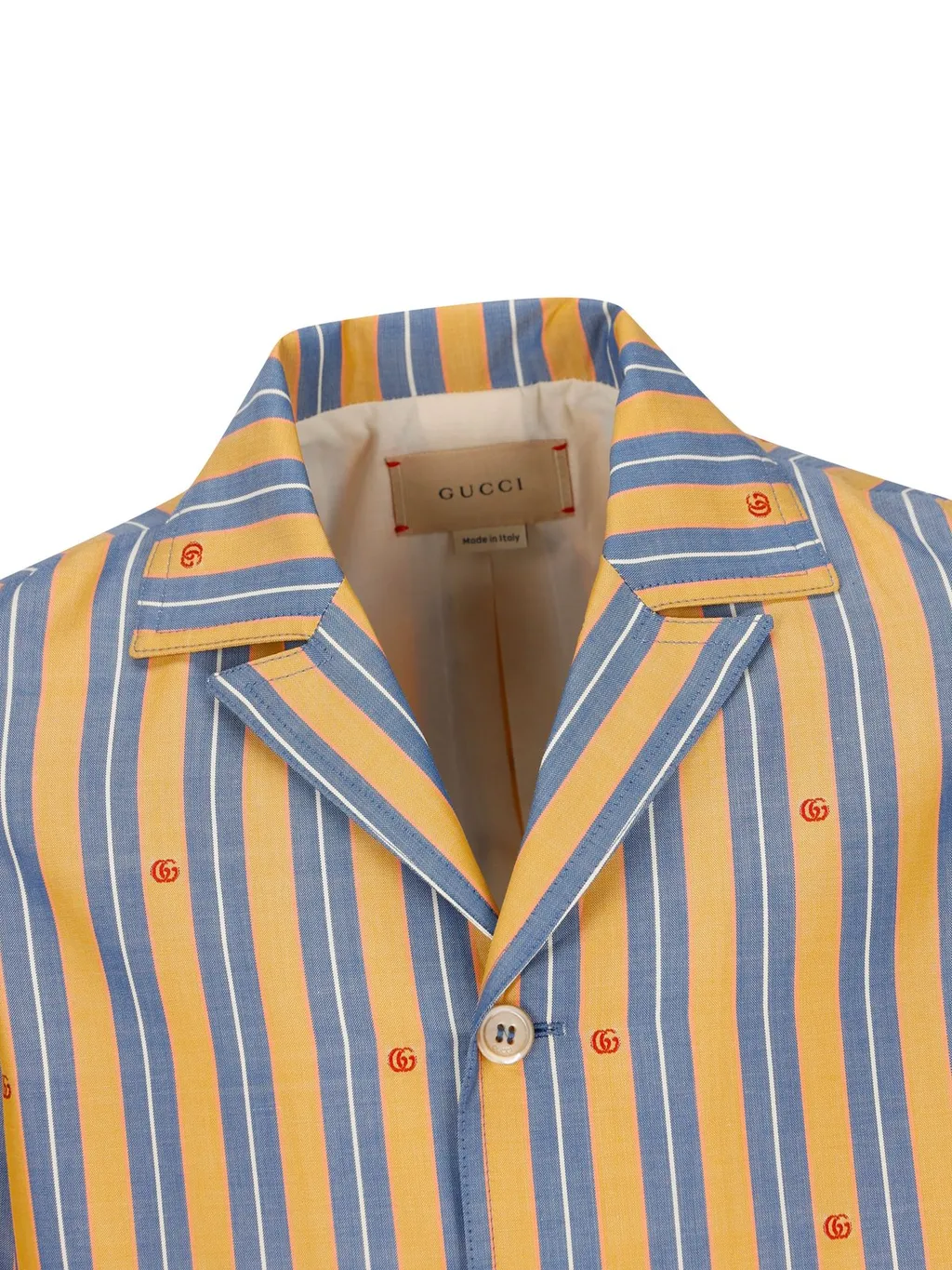Gucci Kids Striped Oxford Shirt
