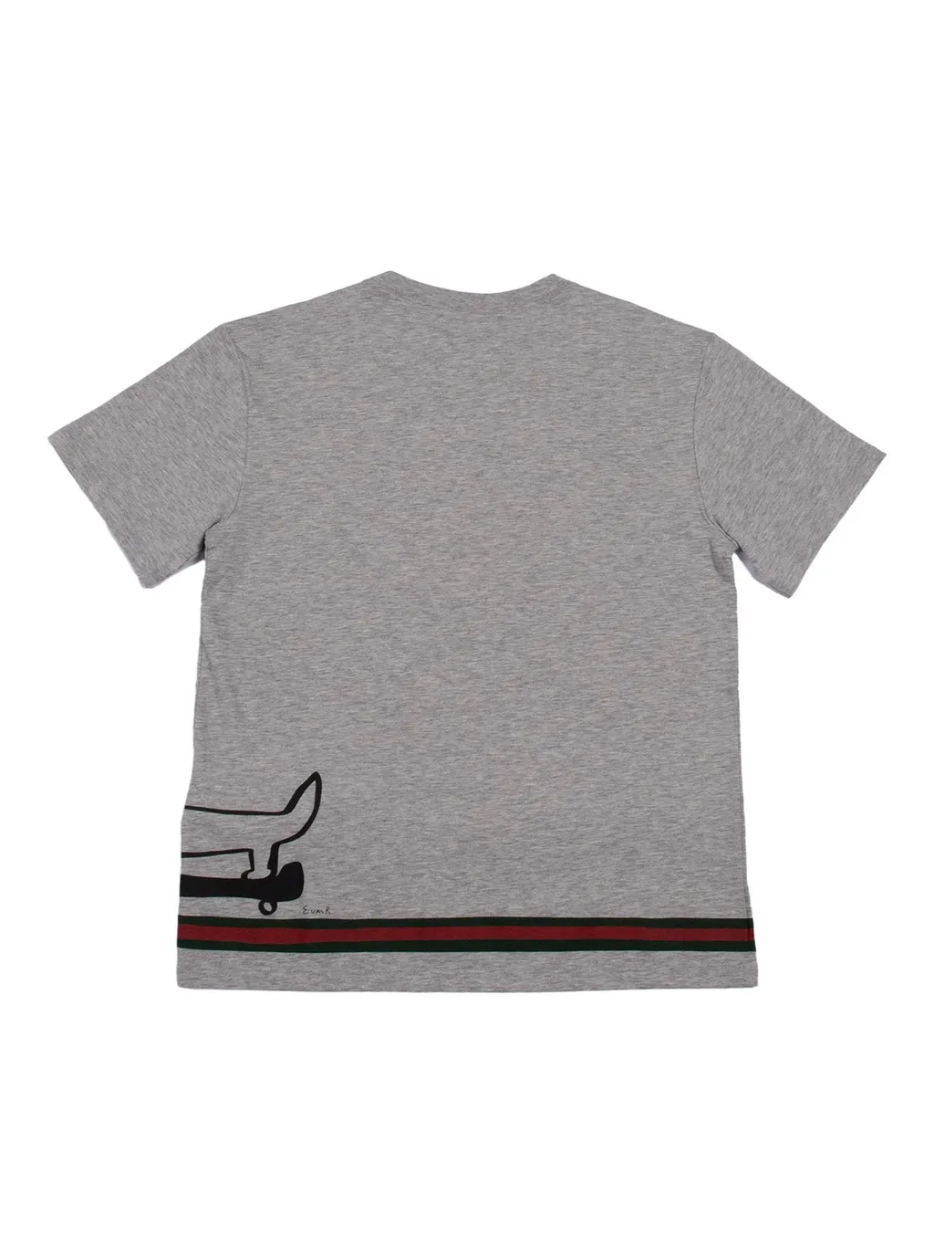 Gucci Kids Stripe Detailed Crewneck T-Shirt