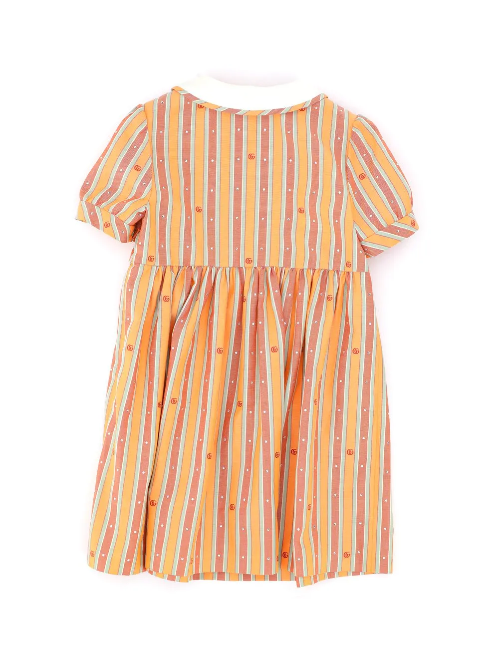 Gucci Kids Striped Oxford Dress