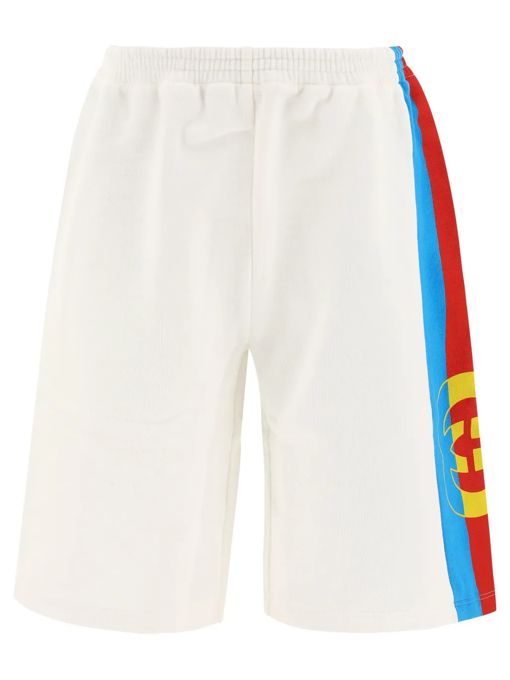 Gucci Kids Logo Printed High Waist Shorts