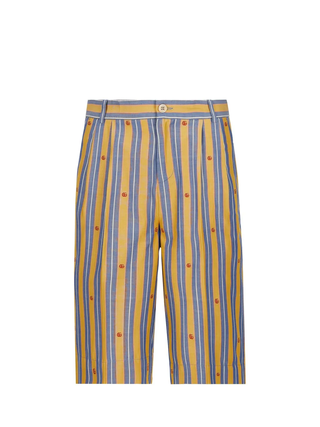Gucci Kids Oxford Striped Shorts