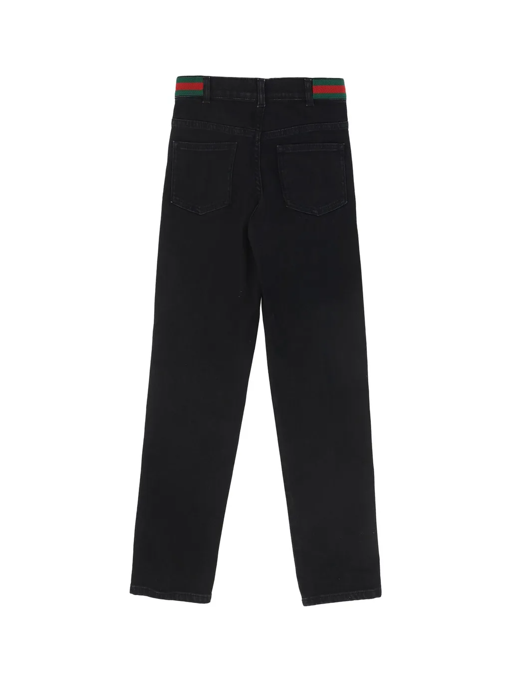 Gucci Kids Button Detailed Straight Leg Pants