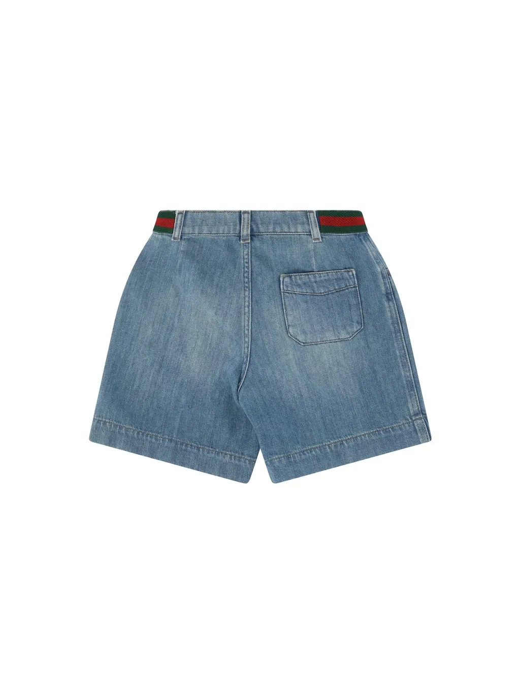 Gucci Kids Denim Bermuda Shorts