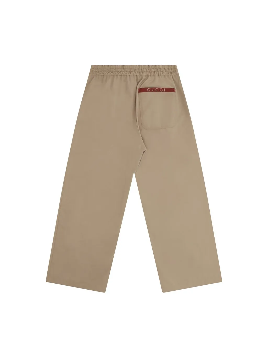 Gucci Kids Logo Printed Wide Leg Pants