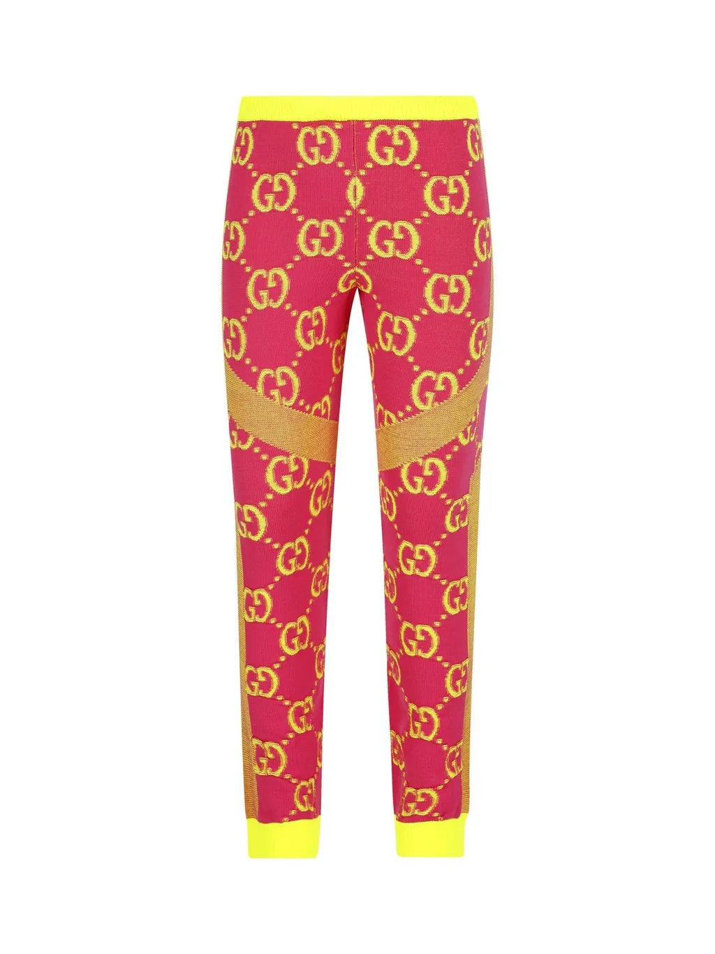 Gucci Kids All-Over Patterned Knitted Pants