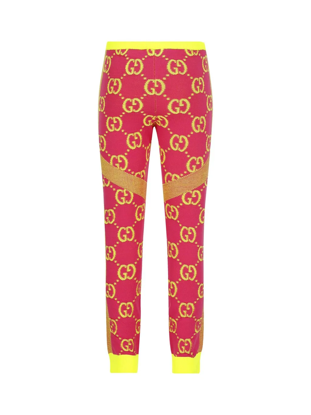 Gucci Kids All-Over Patterned Knitted Pants