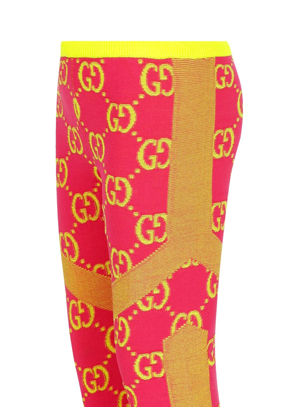 Gucci Kids All-Over Patterned Knitted Pants