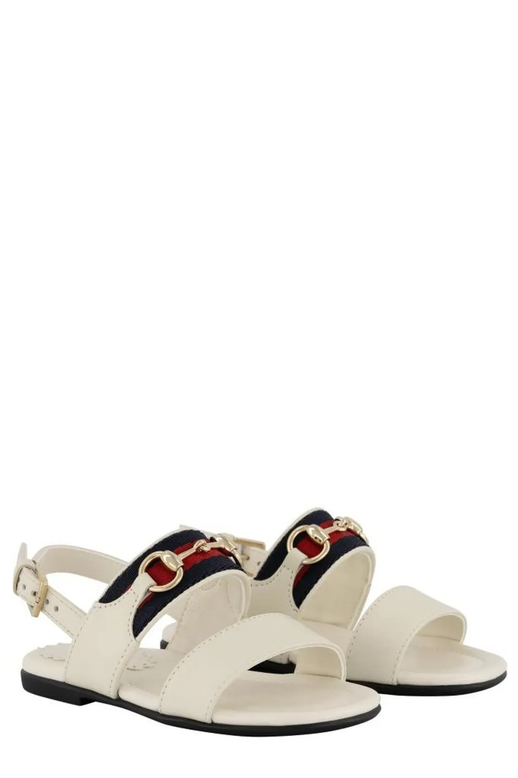 Gucci Kids Web Toddler Sandals
