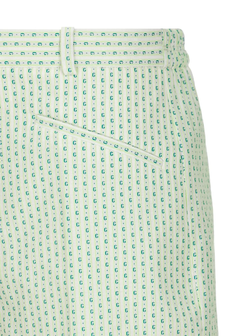 Gucci Kids Button Detailed Striped Shorts