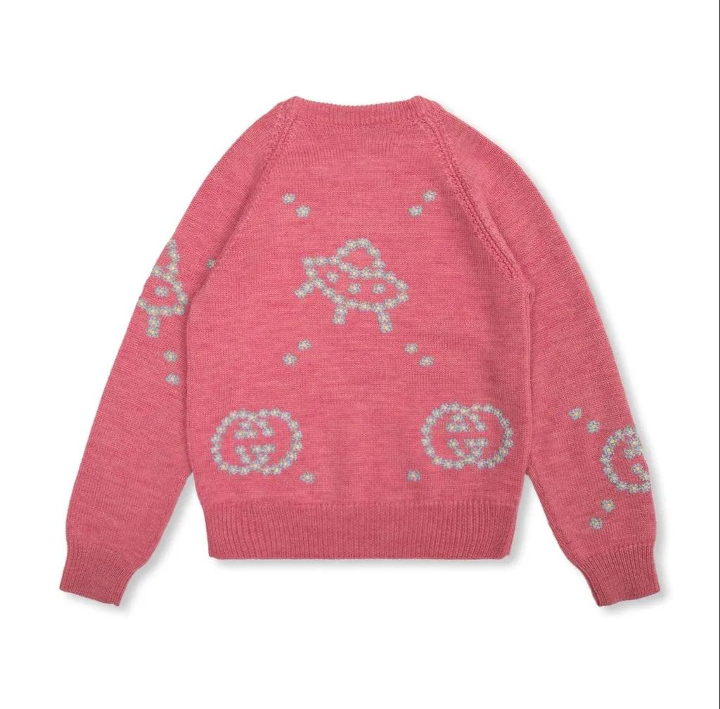 Gucci Kids Crewneck Long-Sleeved Jumper