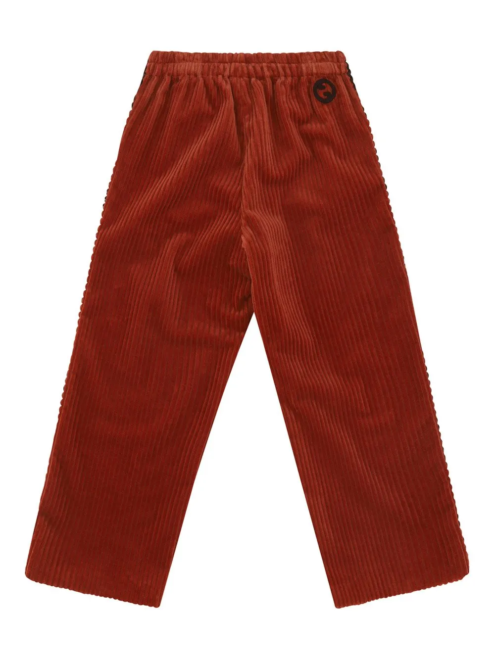 Gucci Kids Logo Embroidered Corduroy Trousers