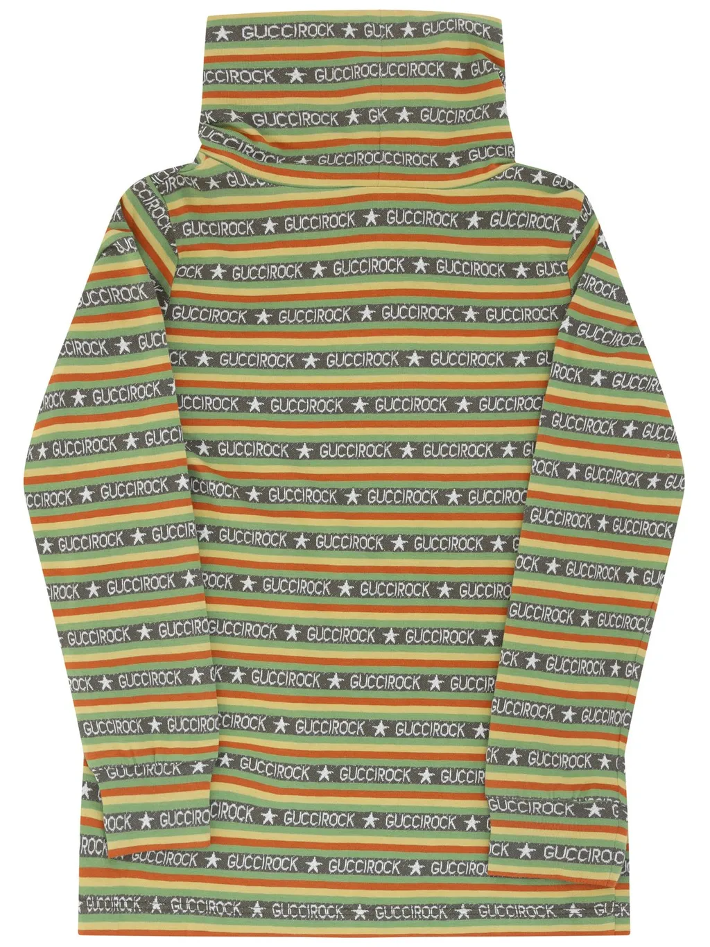 Gucci Kids Striped Roll Neck Jumper