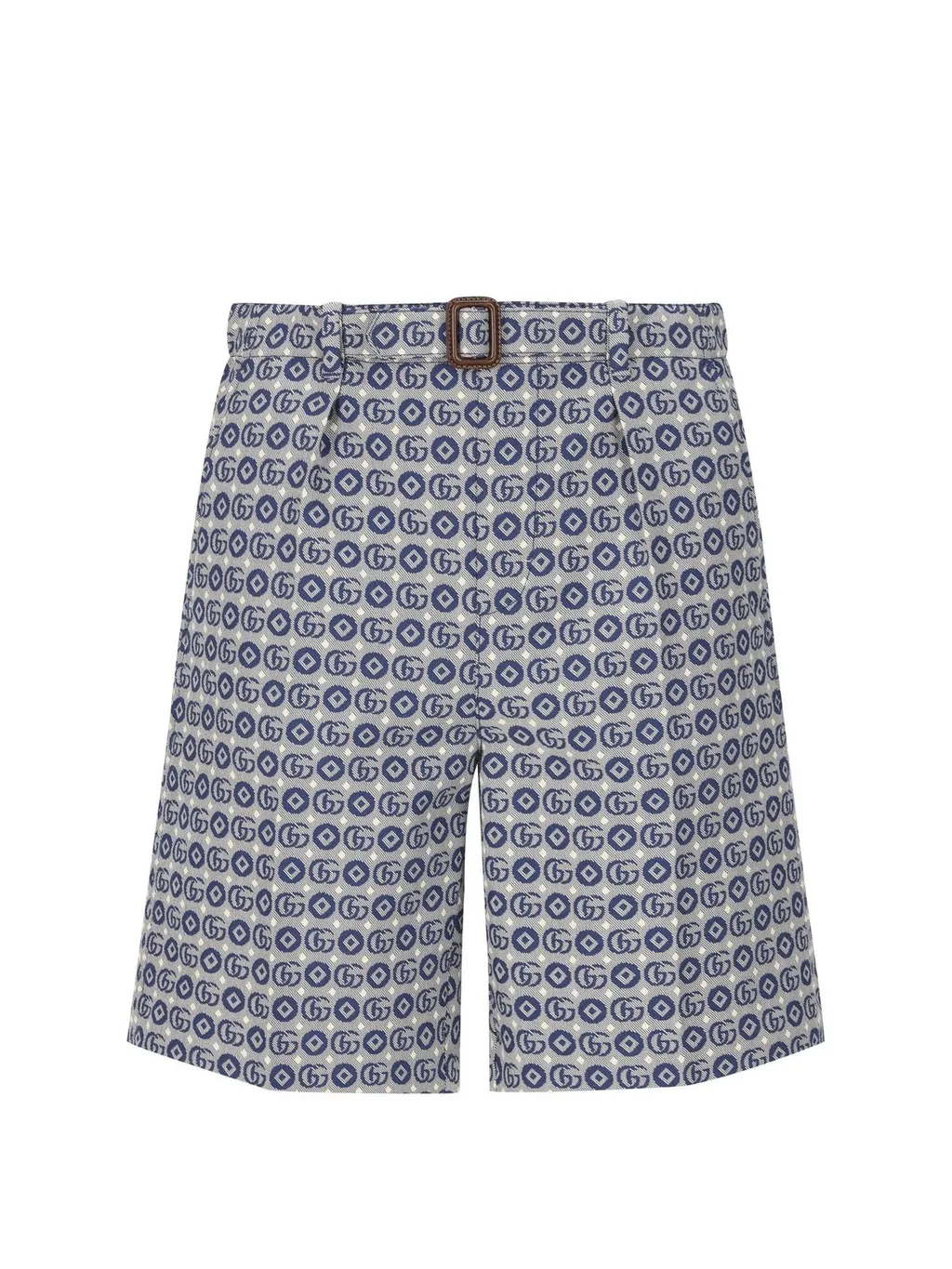 Gucci Kids All-Over Patterned Belted Shorts