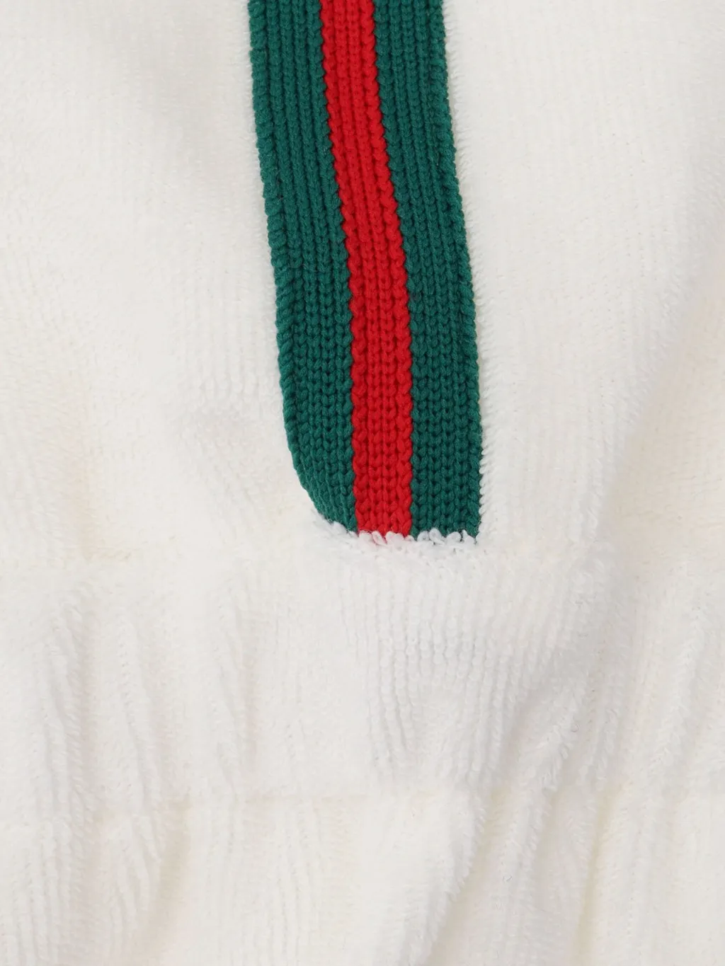 Gucci Kids Rib Trim Sleeveless Dungarees