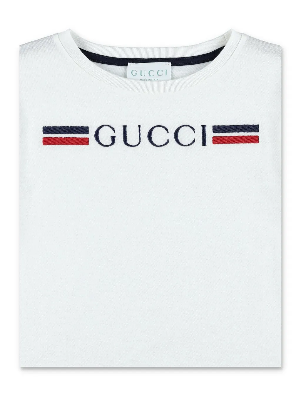 Gucci Kids Logo Printed Crewneck T-Shirt