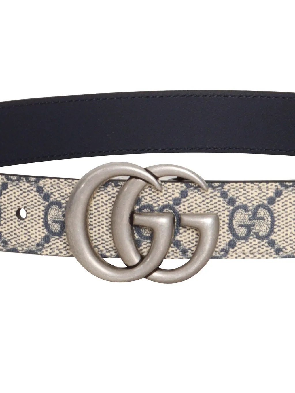 Gucci Kids Double G Buckle Belt