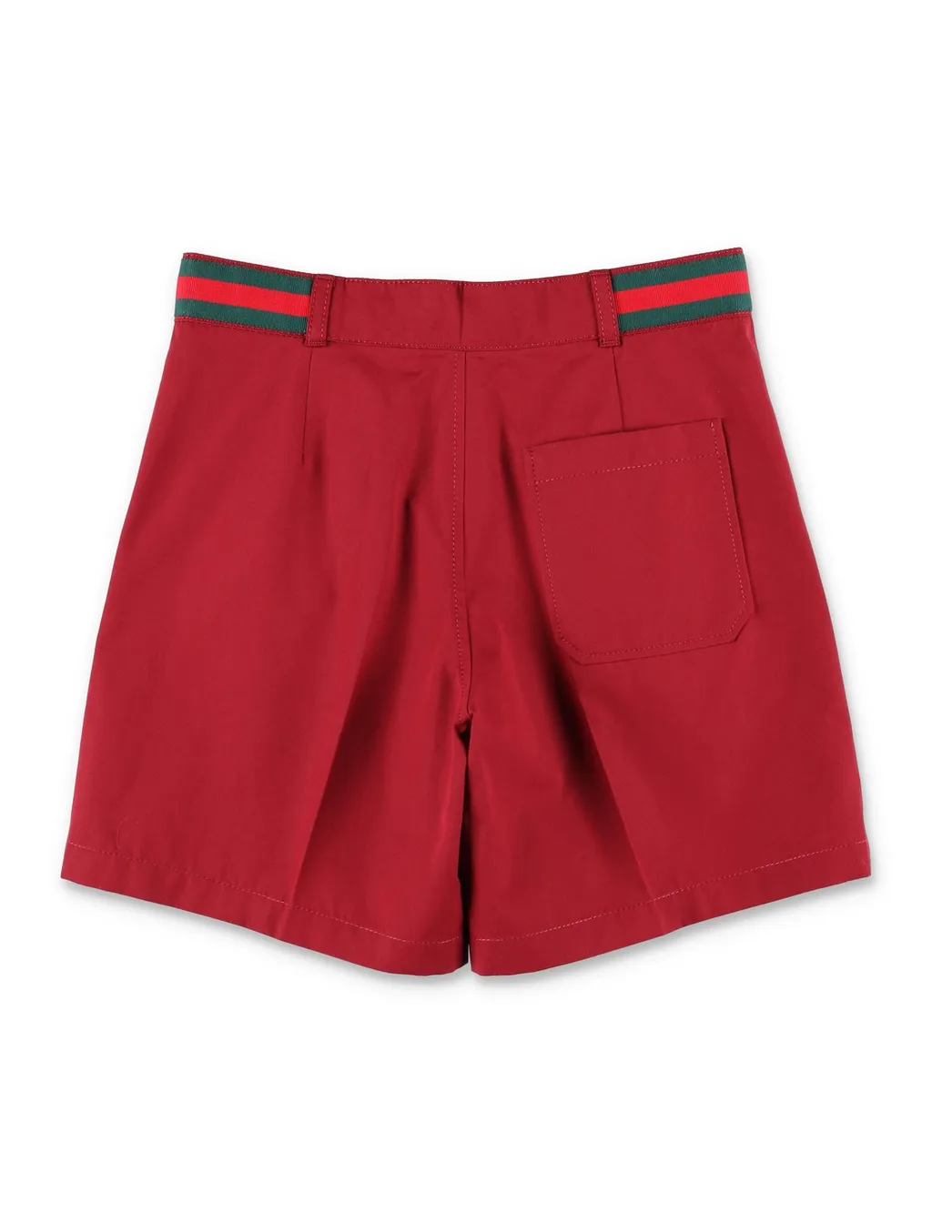 Gucci Kids Button Fastened Poplin Shorts