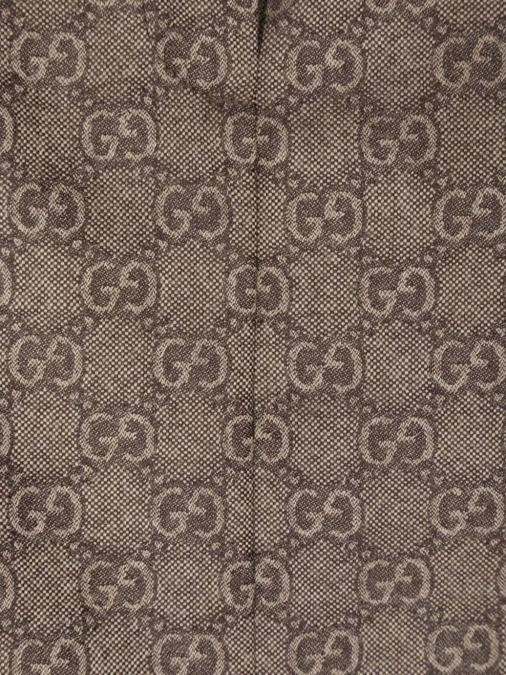 Gucci Kids Gg Supreme-Patterned Straight Hem Skirt