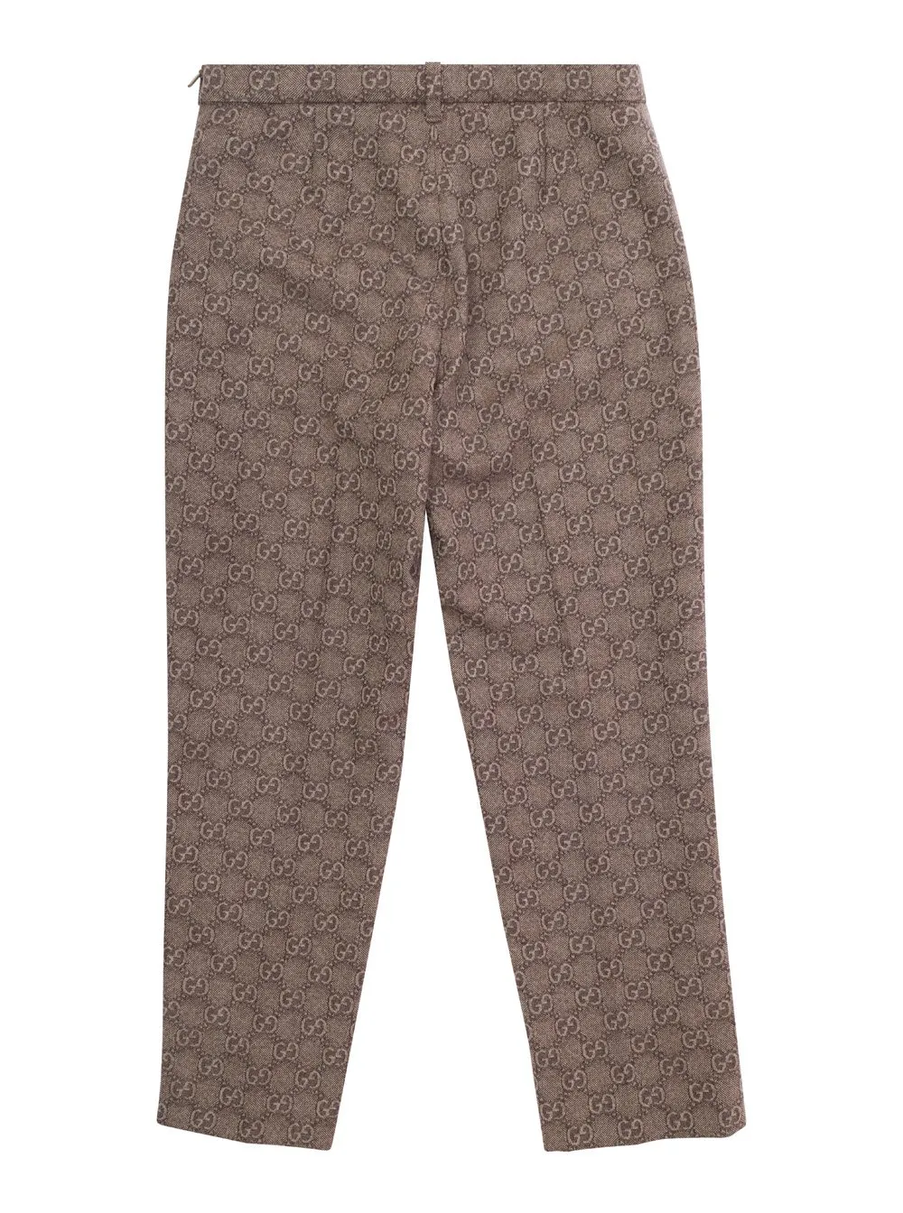 Gucci Kids Gg Supreme-Patterned Tapered Pants