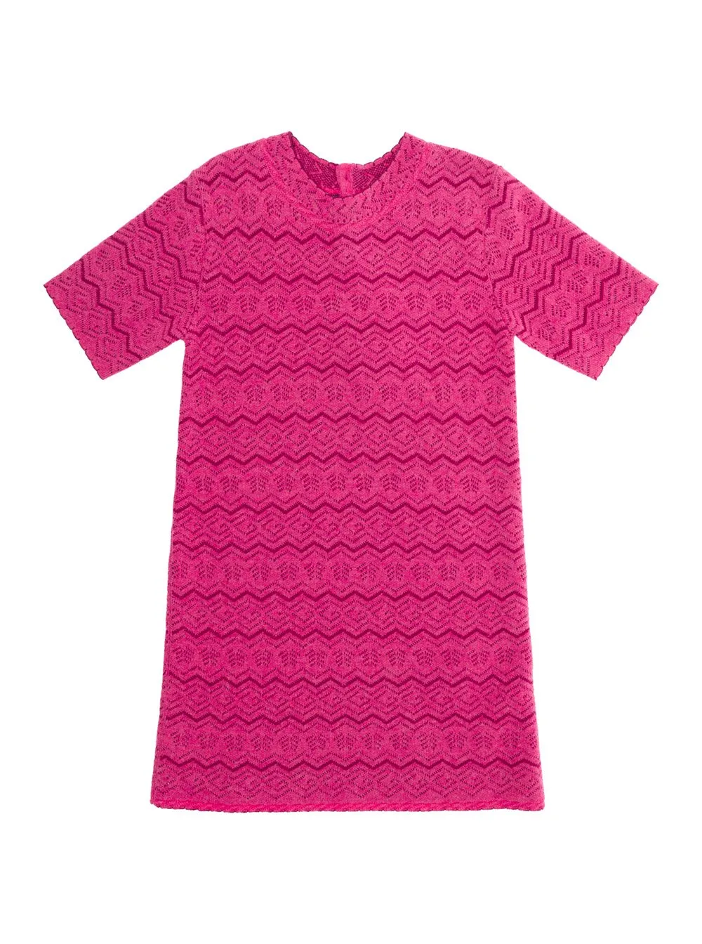 Gucci Kids Floral G Rhombus Lace Mini Dress