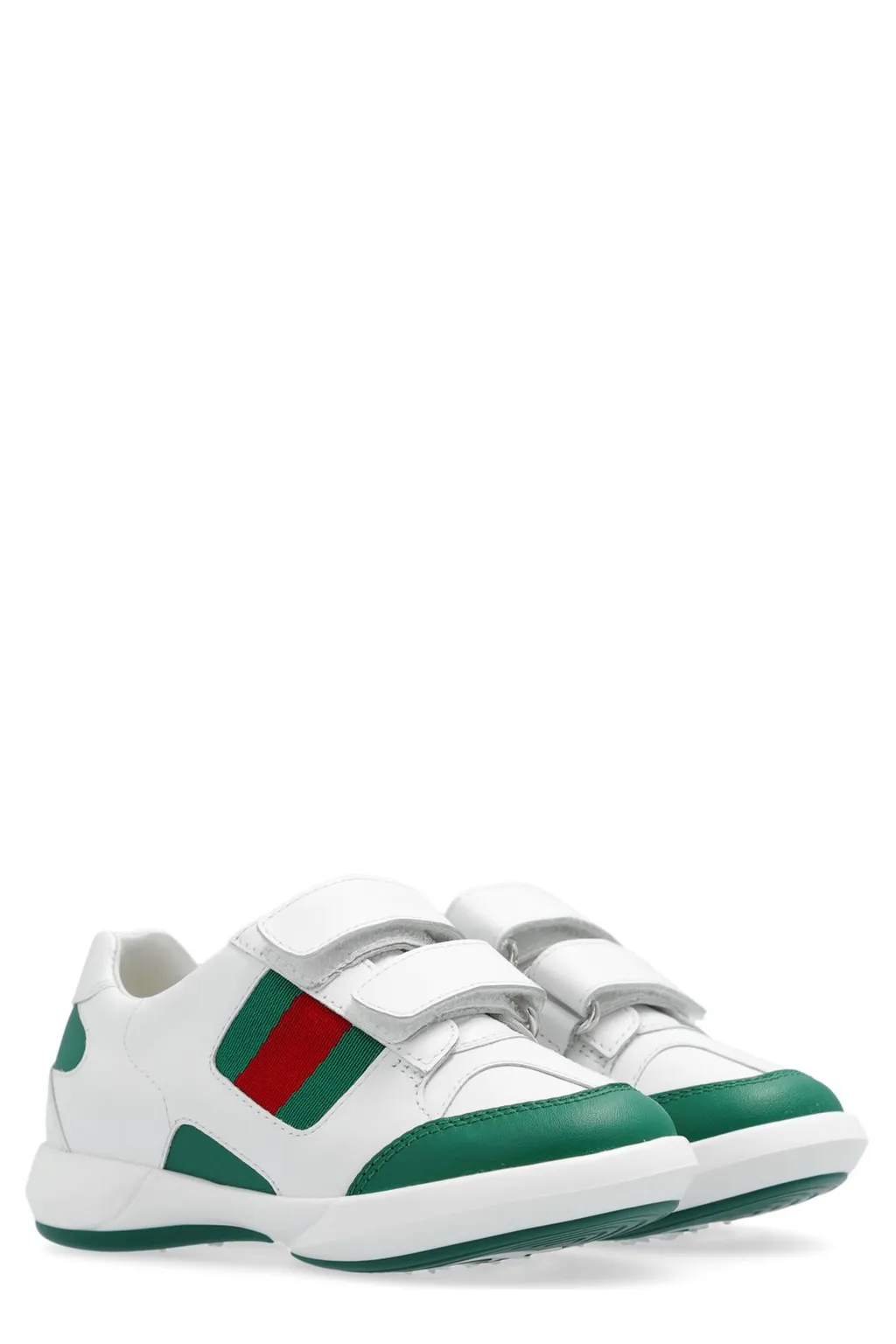 Gucci Kids Toddler Web Sneakers
