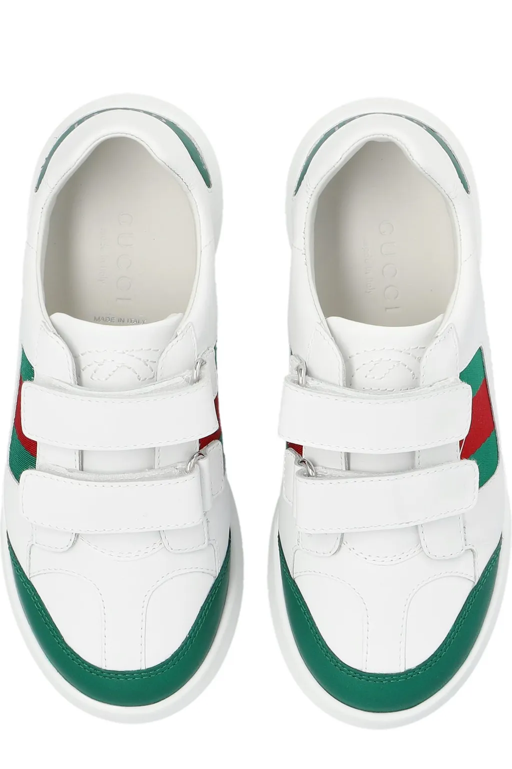 Gucci Kids Toddler Web Sneakers