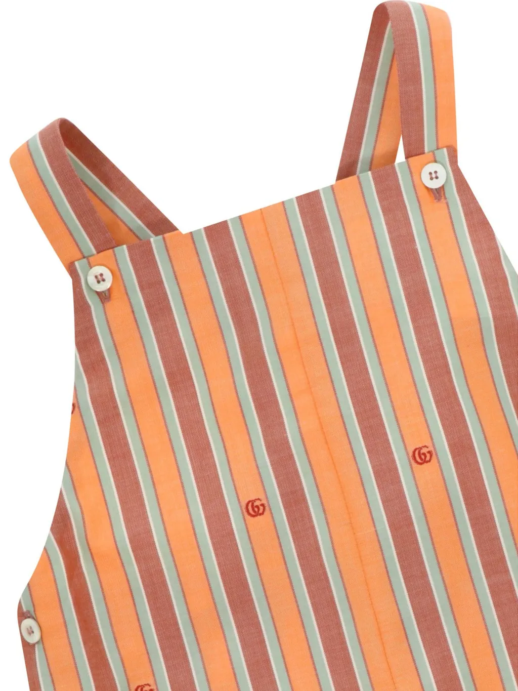 Gucci Kids Striped Sleeveless Jumpsuit