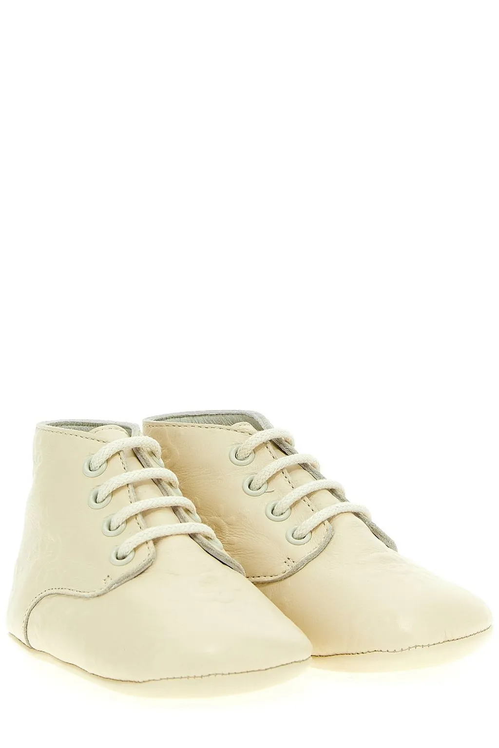 Gucci Kids Interlocking G Round Toe Boots