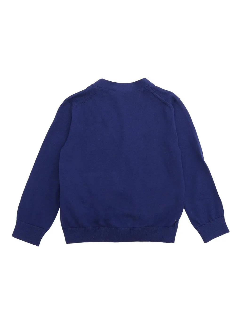 Gucci Kids Horsebit-Print V-Neck Long-Sleeved Cardigan