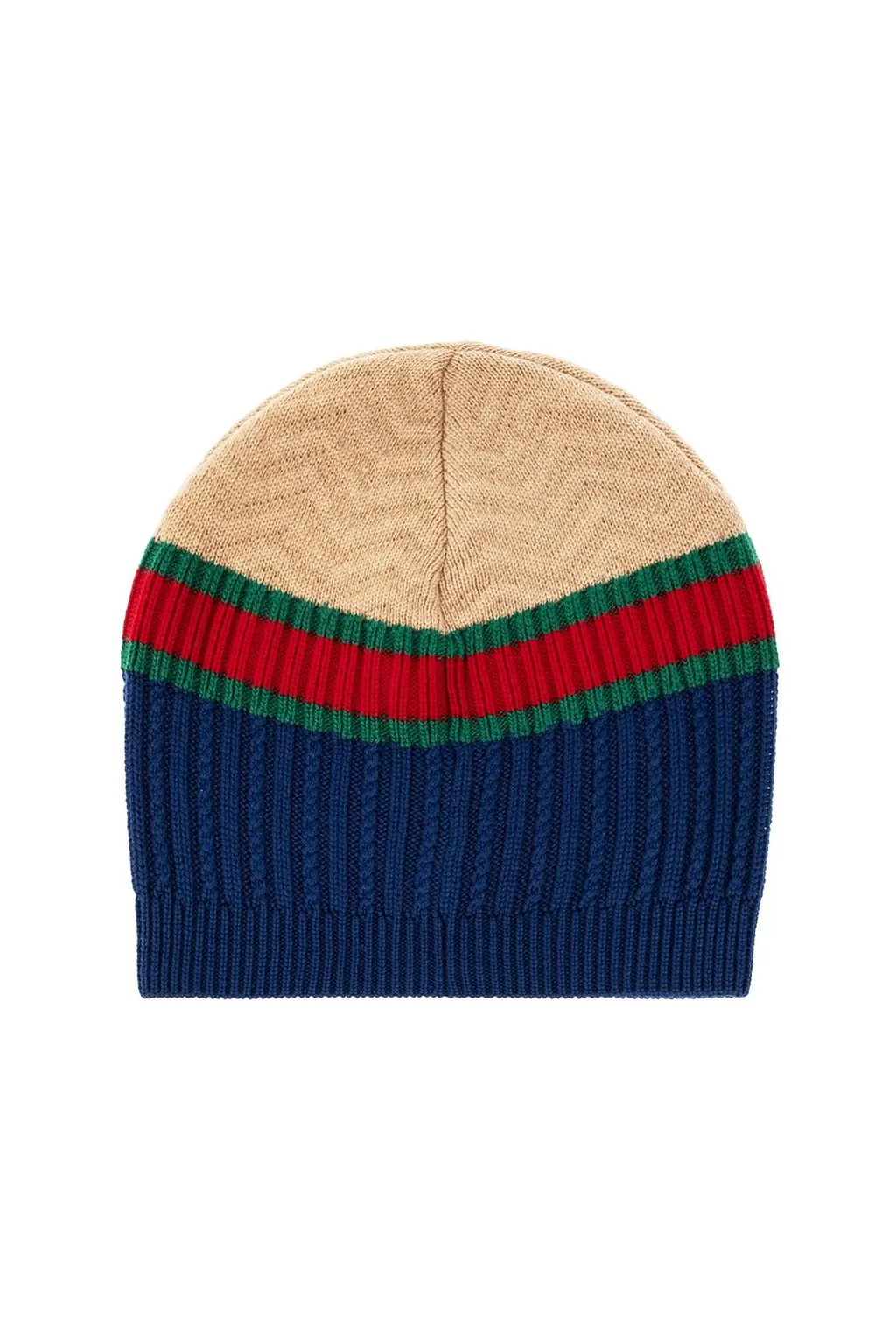 Gucci Kids Stripe Detailed Beanie