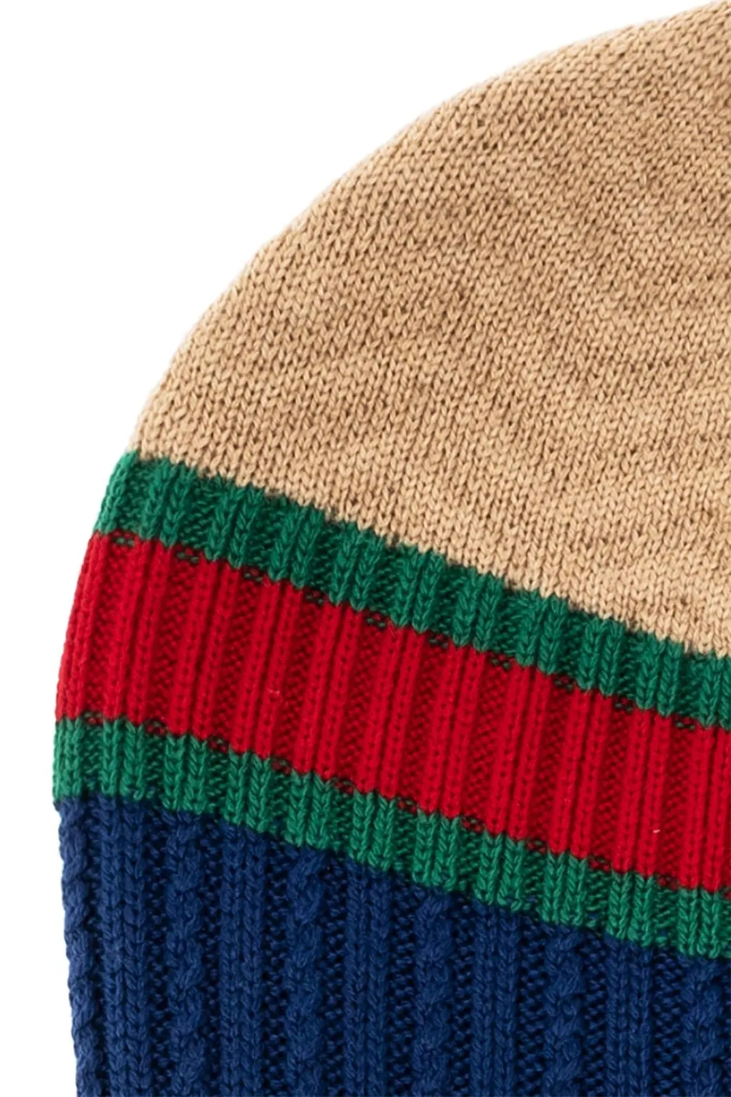 Gucci Kids Stripe Detailed Beanie