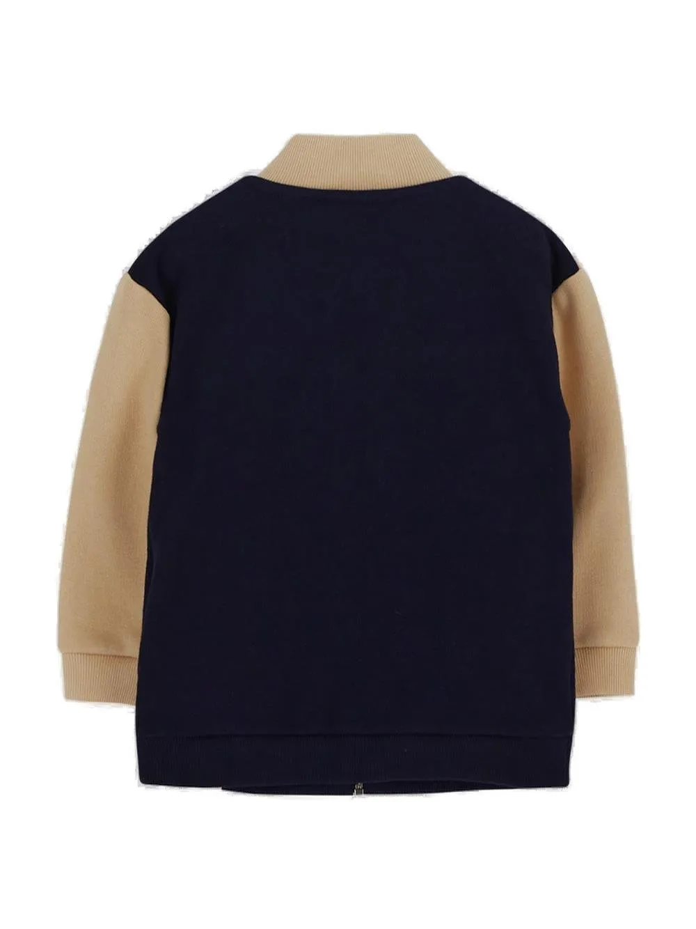 Gucci Kids Web-Stripe Zip-Up Long-Sleeved Jacket