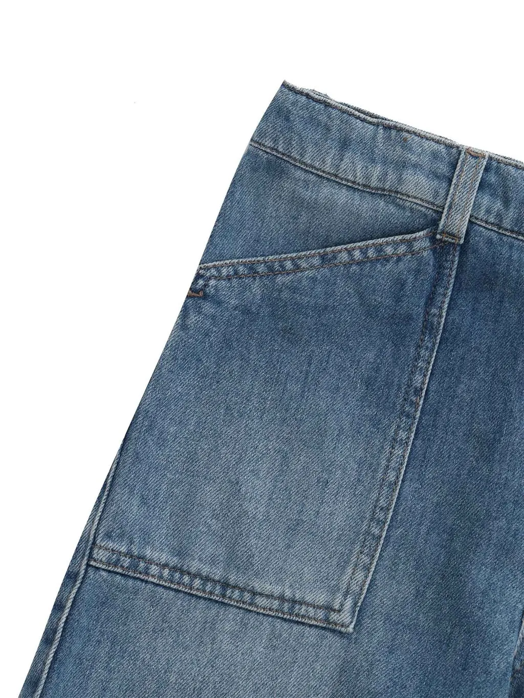 Gucci Kids Logo Patch Denim Shorts