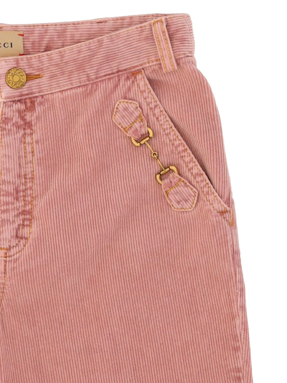 Gucci Corduroy Straight Leg Pants