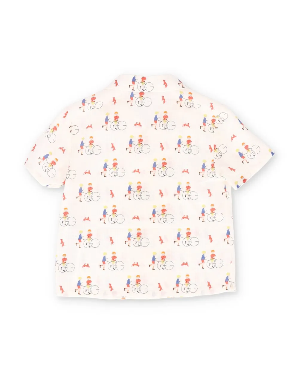 Gucci Kids All-Over Patterned Short-Sleeved Shirt