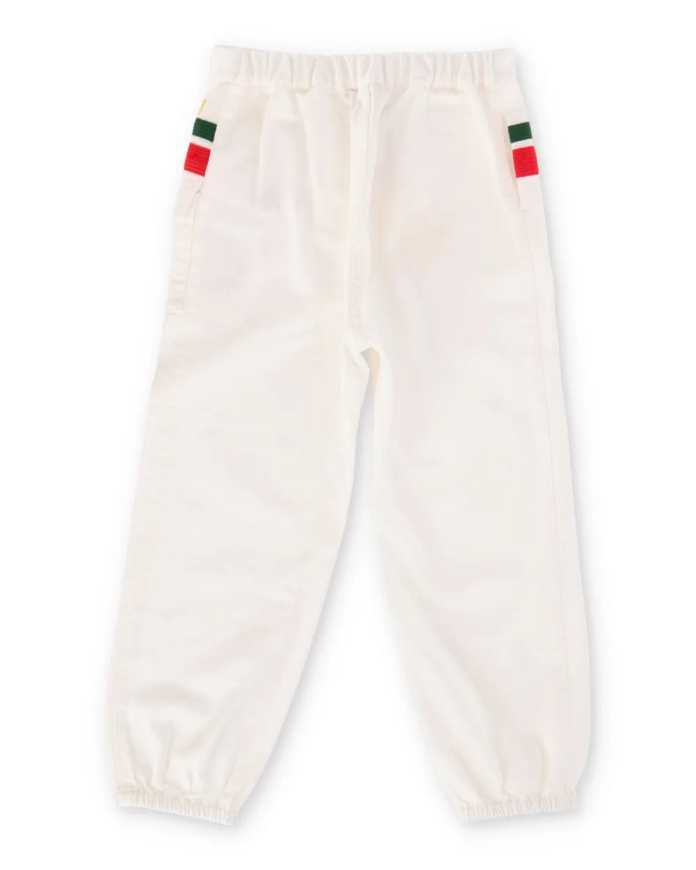 Gucci Kids Button Detailed Tapered Jeans