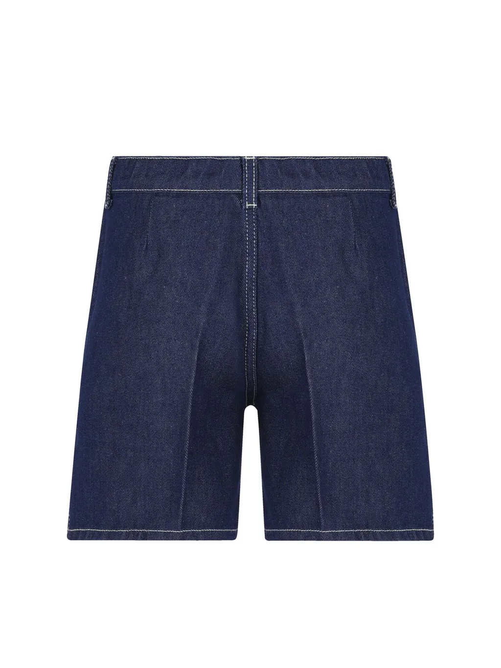 Gucci Kids Logo Embroidered Denim Shorts