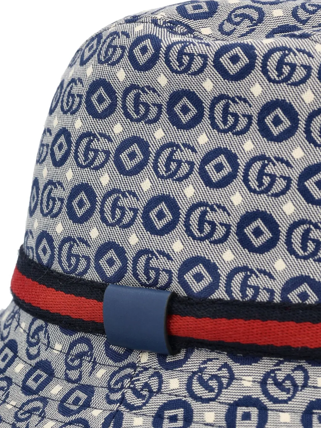 Gucci Kids Allover Gg Logo Printed Bucket Hat
