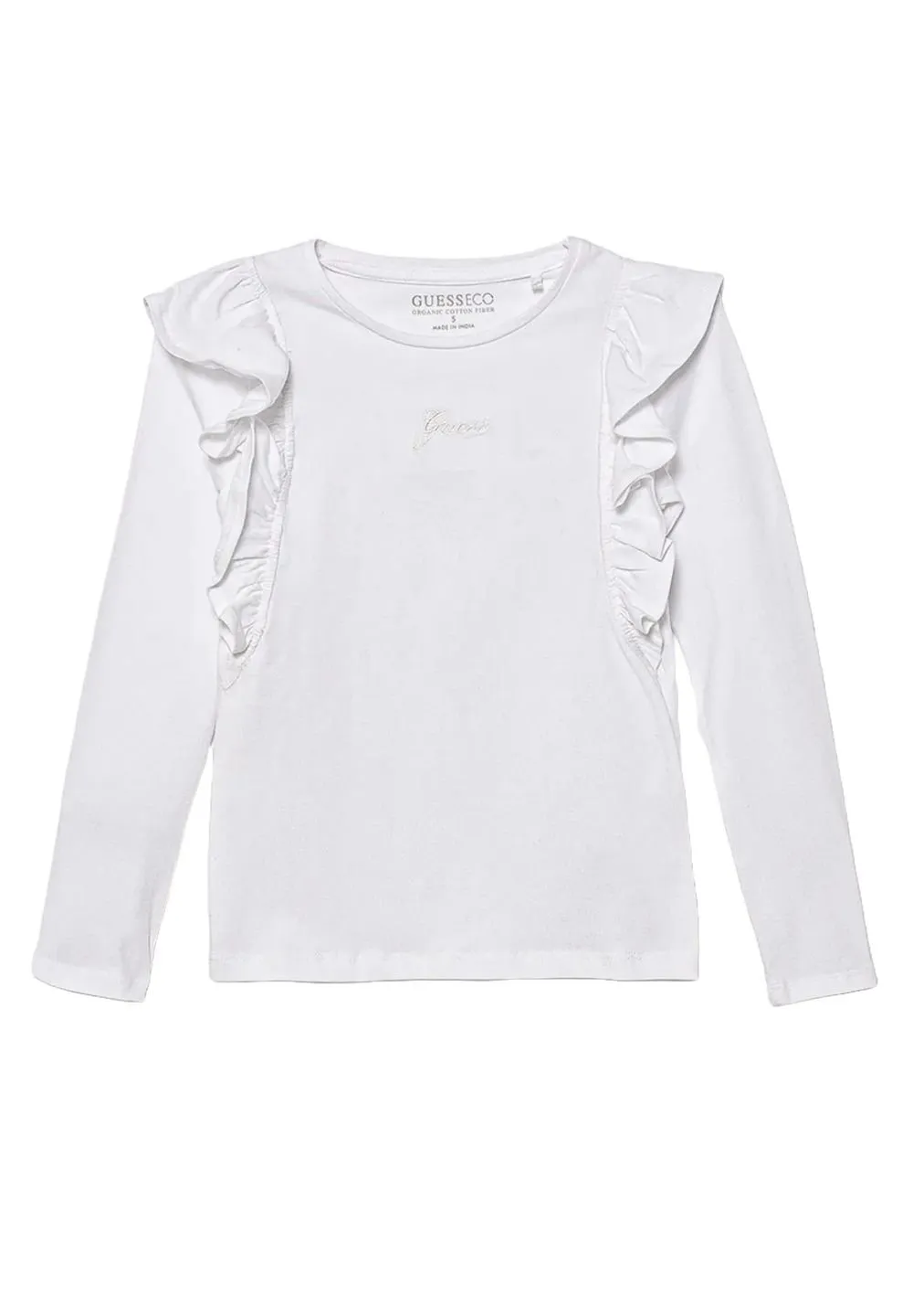 Guess Kids Ruffle Detailed Shirt