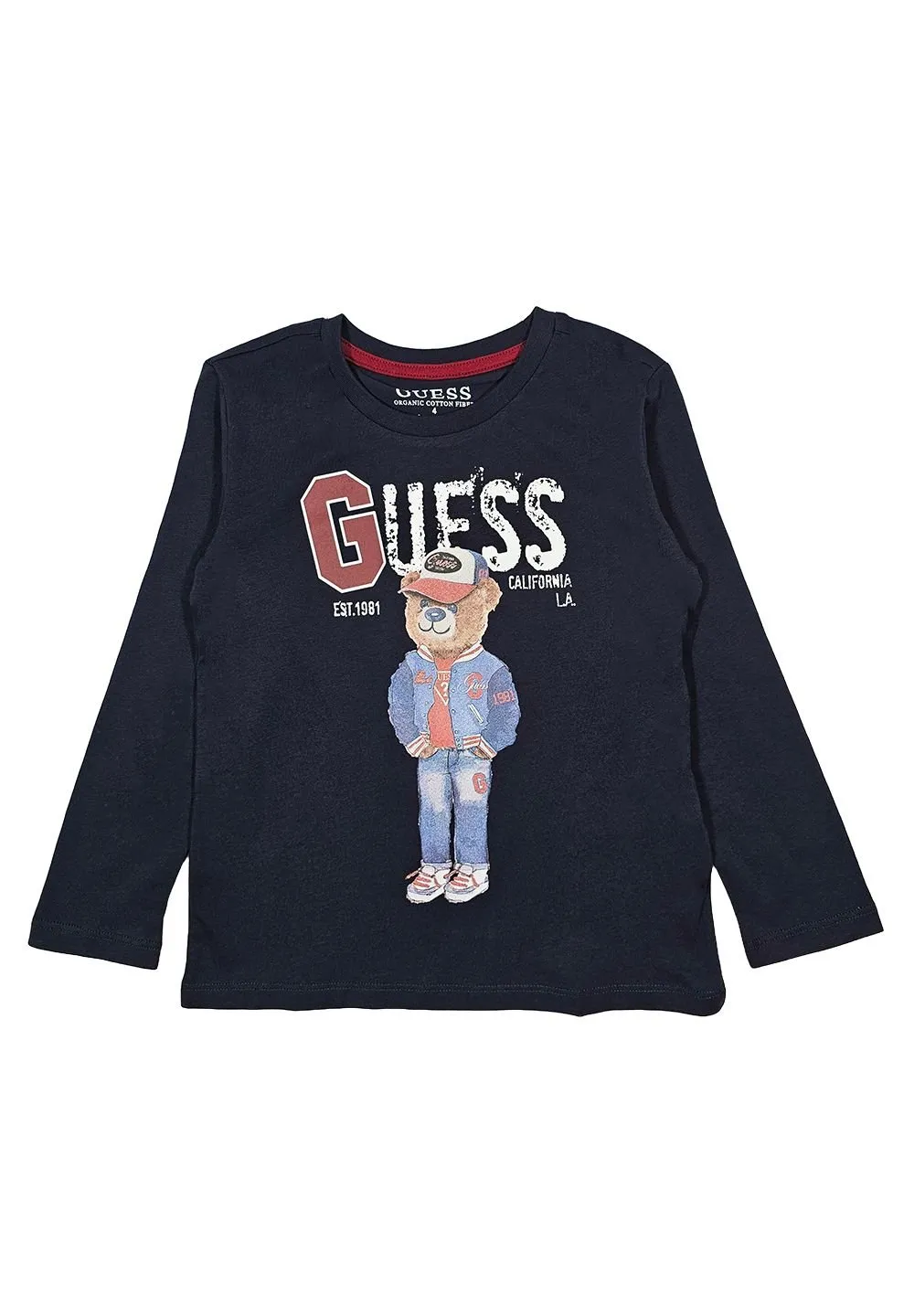 Guess Kids Printed Logo T-Shirt