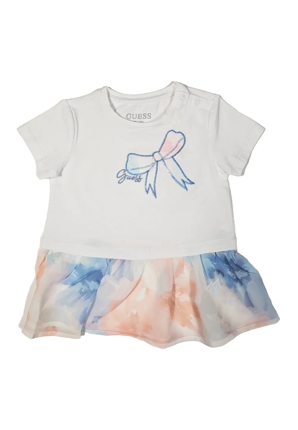 Guess Kids Bow Embellished Top