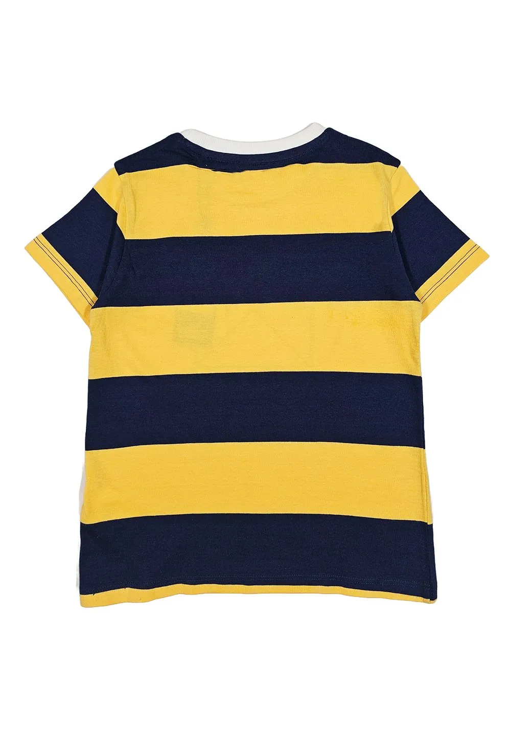 Guess Kids Logo Printed Striped T-Shirt