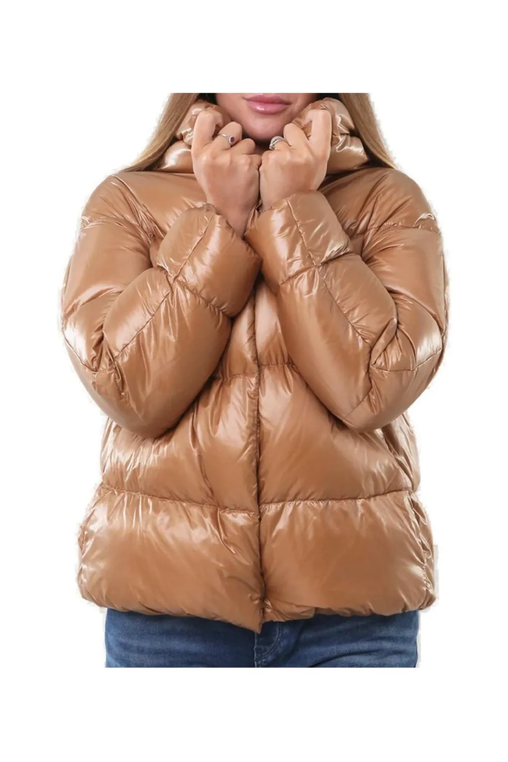 Herno Kids Straight Hem Puffer Jacket